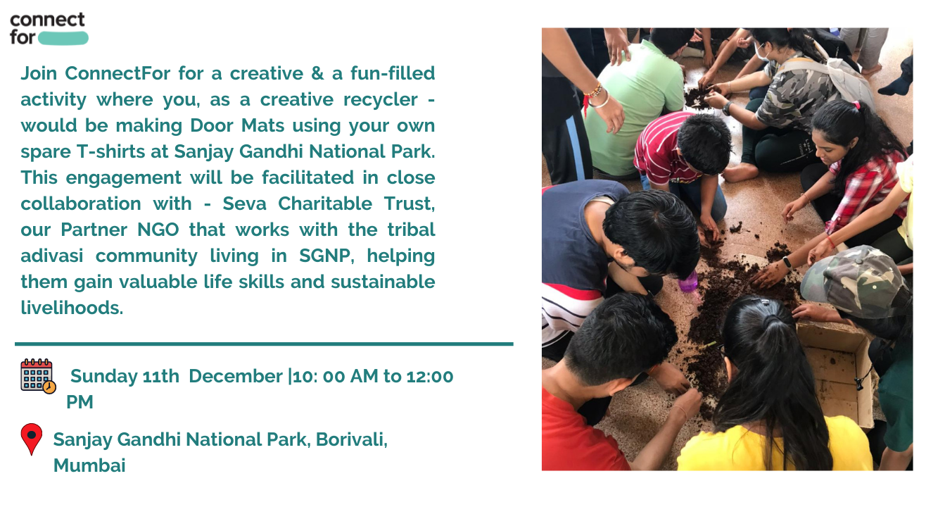 EcoFriendly Door Mat Making at Sanjay Gandhi National Park