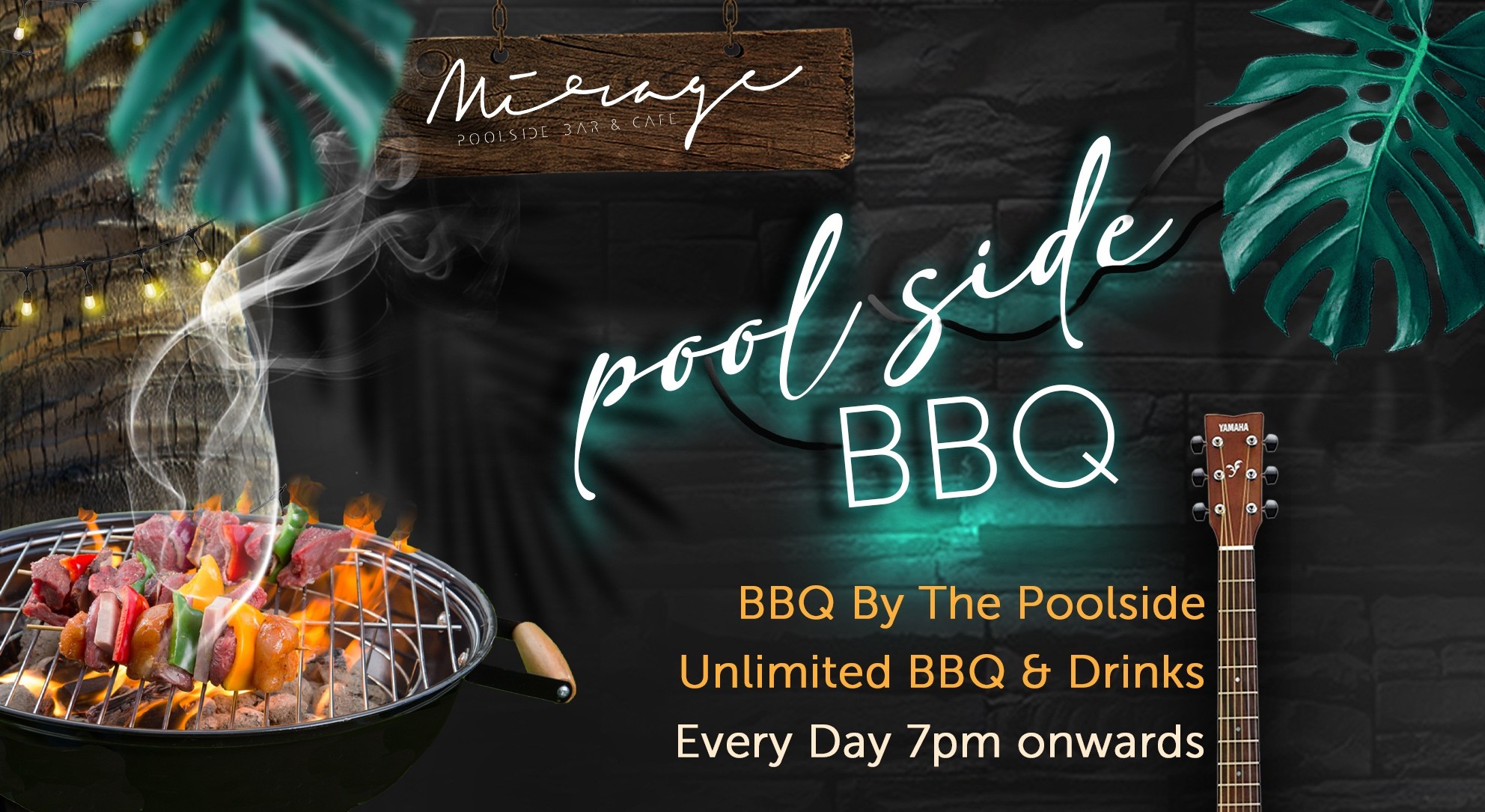 Pool Side BBQ I Mirage I The Stadel