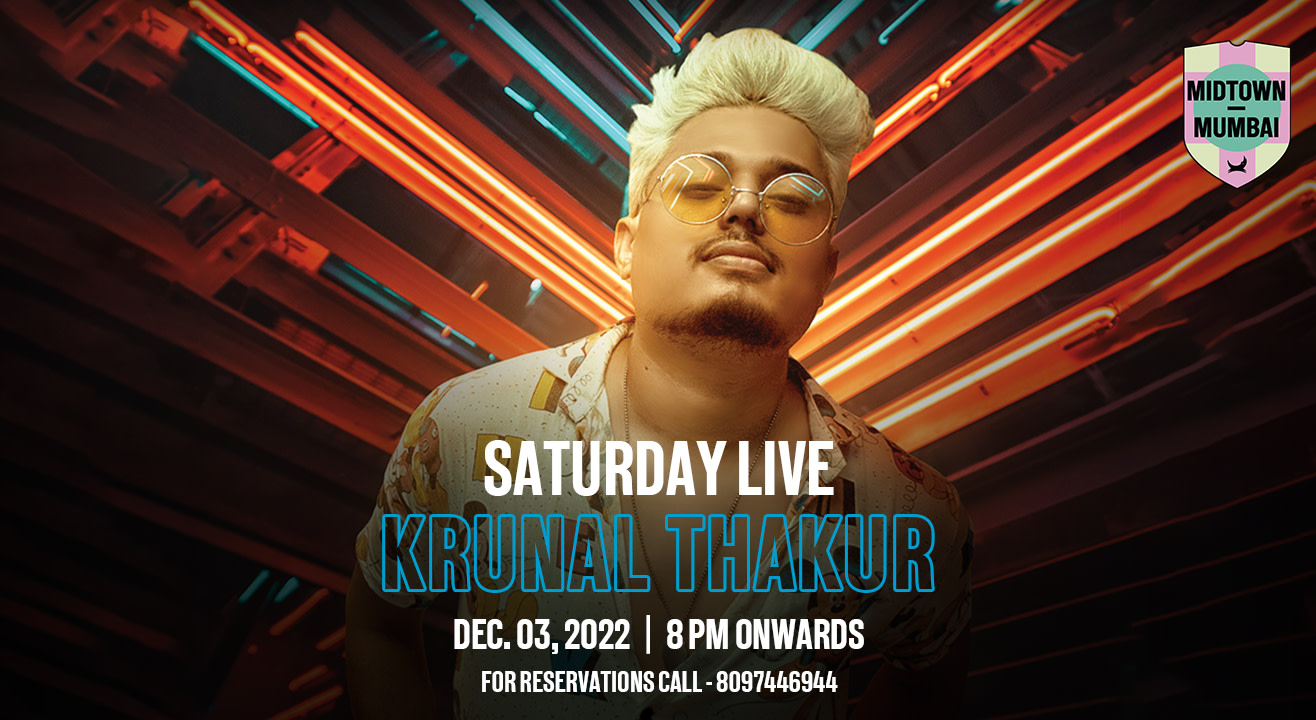 Saturday live at BrewDog Midtown with Krunal Thakur