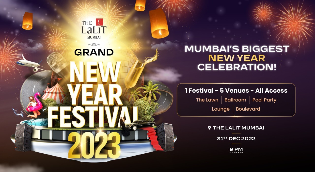 The Lalit Mumbai - Grand New Year Festival 2023 | NYE 2023