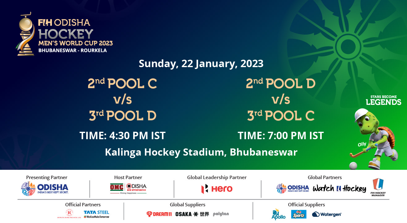 FIH Odisha Hockey Mens World Cup 2023 Bhubaneswar-Rourkela Bhubaneswar - Day 10