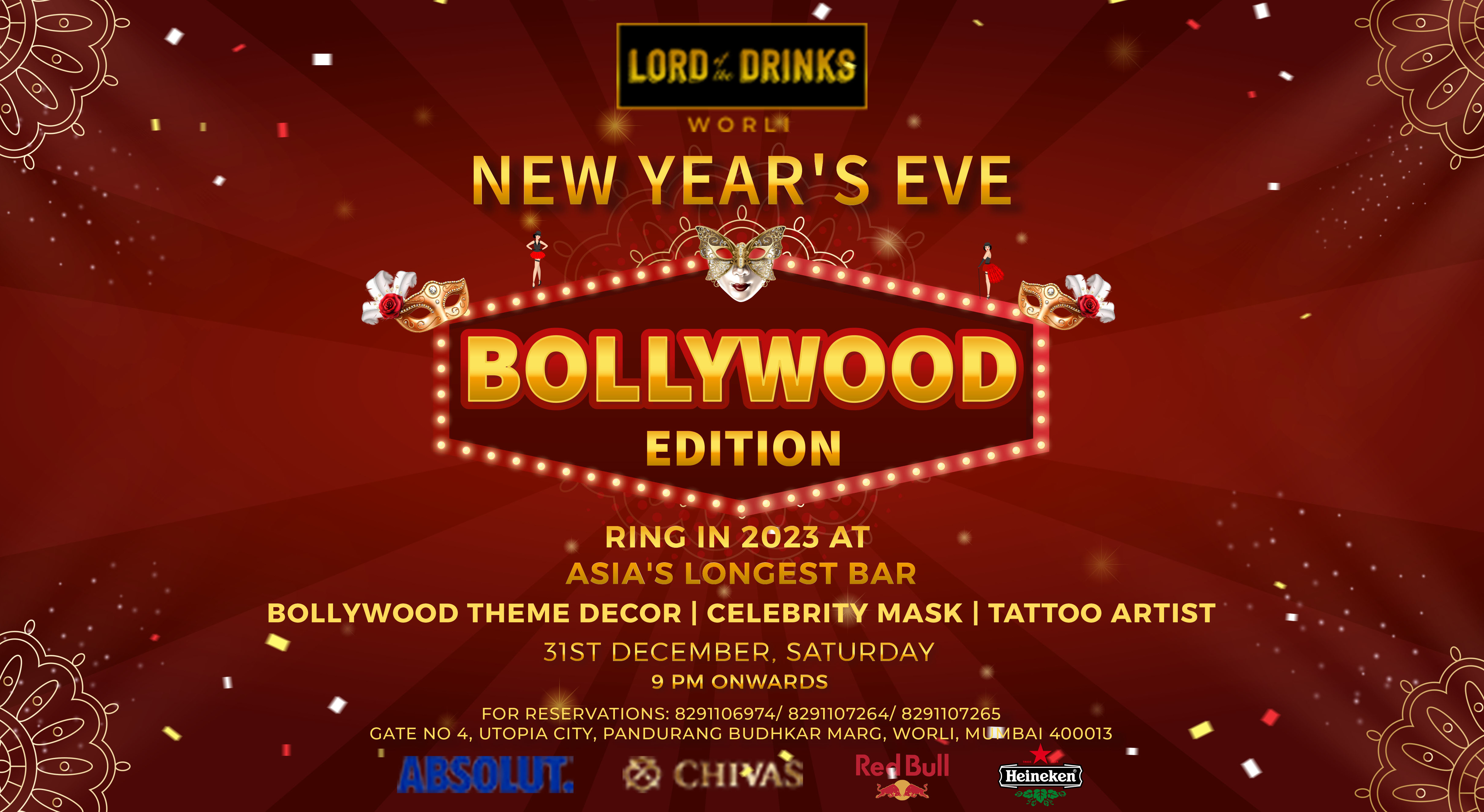 New year's Eve Bollywood Edition