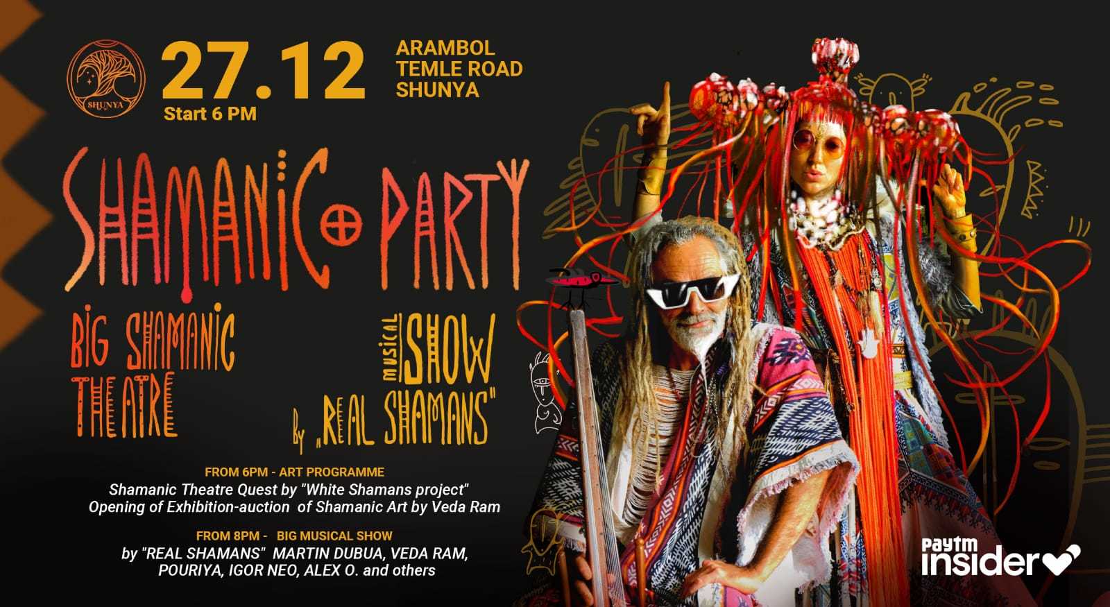 Shamanic Party By Veda Ram