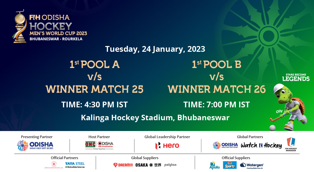 FIH Odisha Hockey Men’s World Cup 2023 Bhubaneswar-Rourkela ...