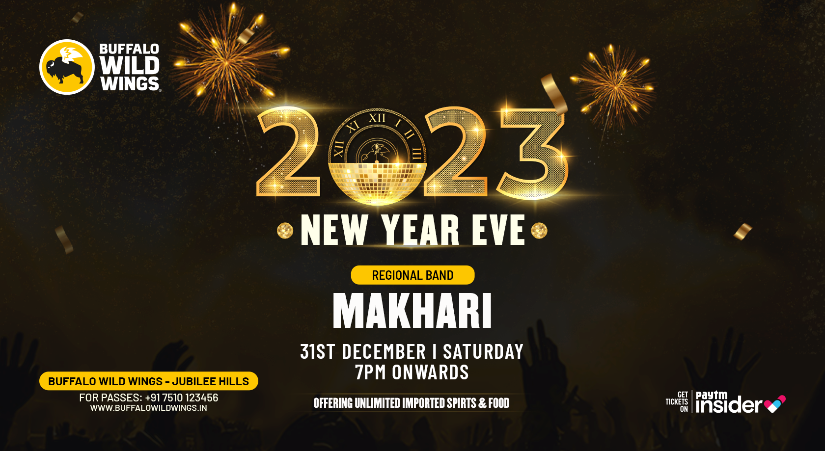 NYE 2023 | Band Makhari Live at BWW Jubilee Hills