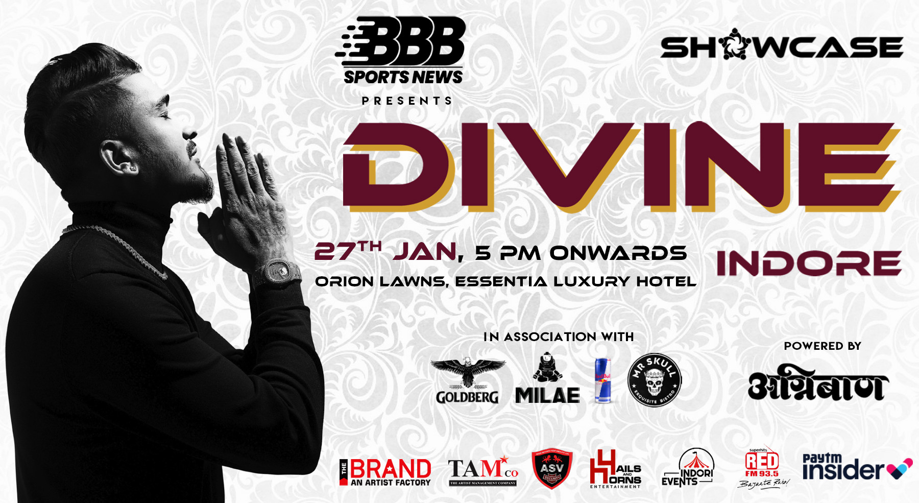 DIVINE LIVE IN INDORE