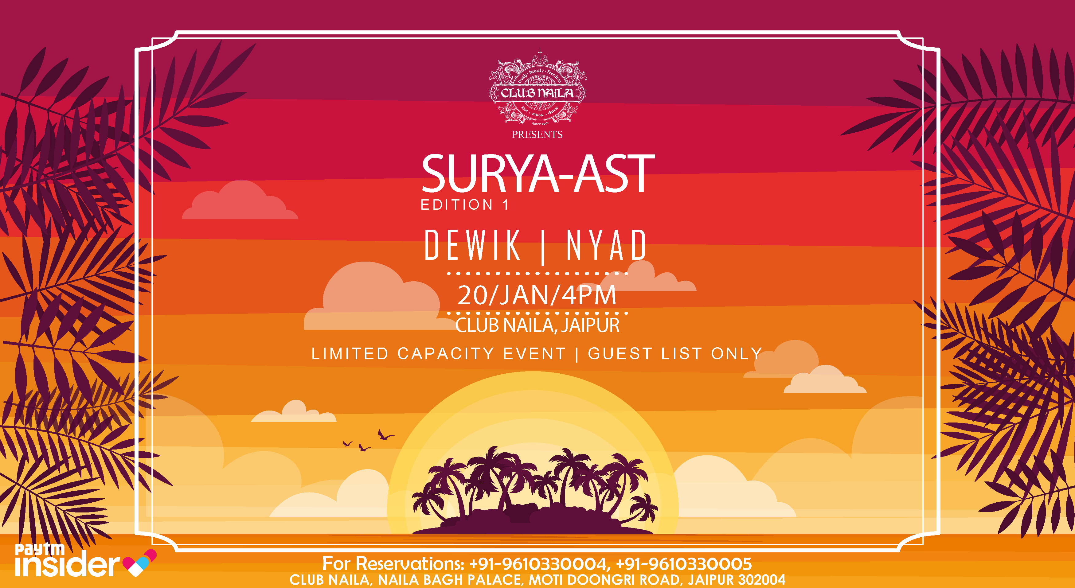 Club Naila Presents SuryaAst Edition 1
