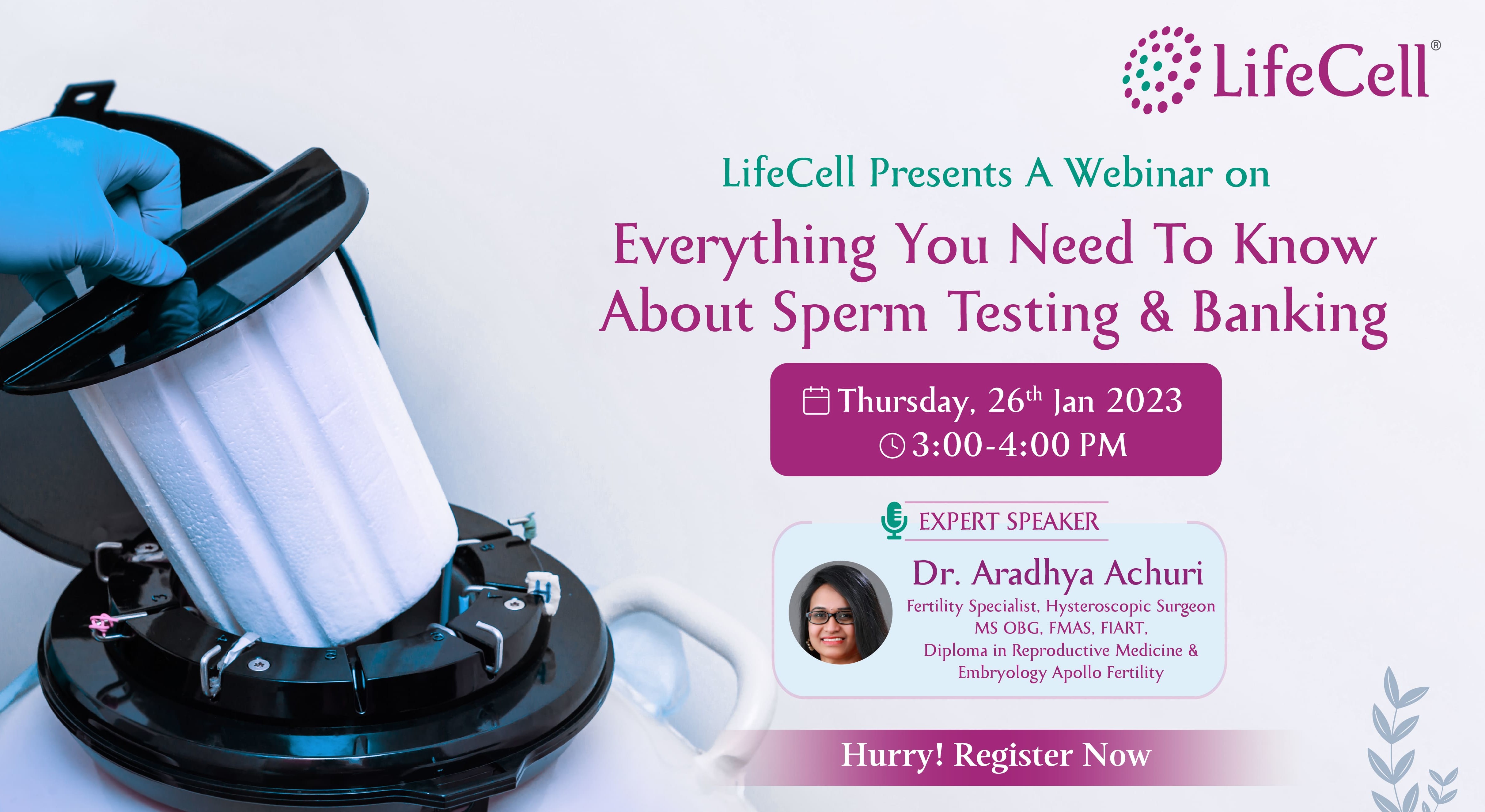 Everything You Need To Know About Sperm Testing And Banking