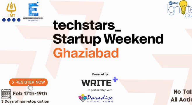 Techstars Startup Weekend IMT Ghaziabad