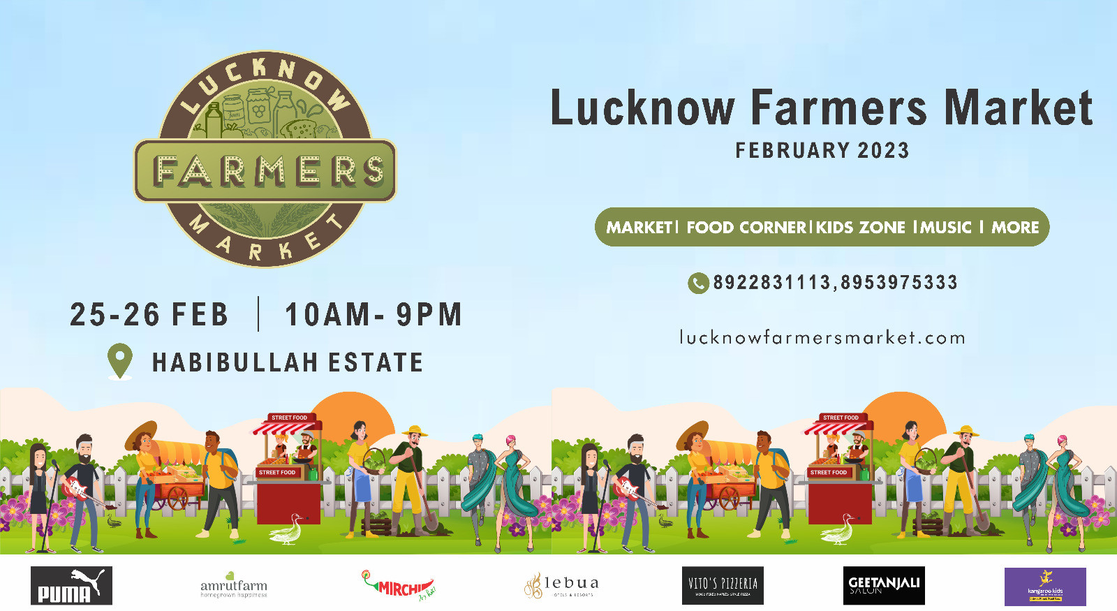 Lucknow Farmers Market Feb 2023