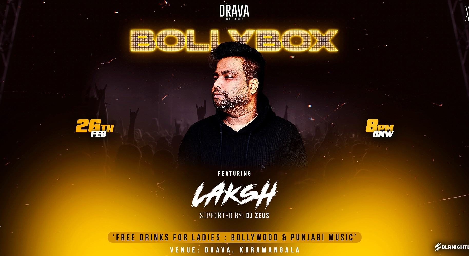 Bollybox Sunday Ladies Night at Drava, Koramangala