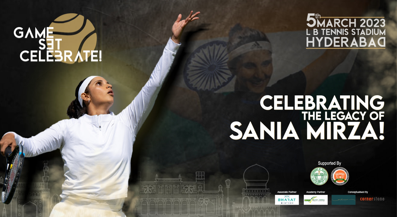 Sania Mirza's Farewell Match | Game. Set. Celebrate! - Tennis Event in  Hyderabad