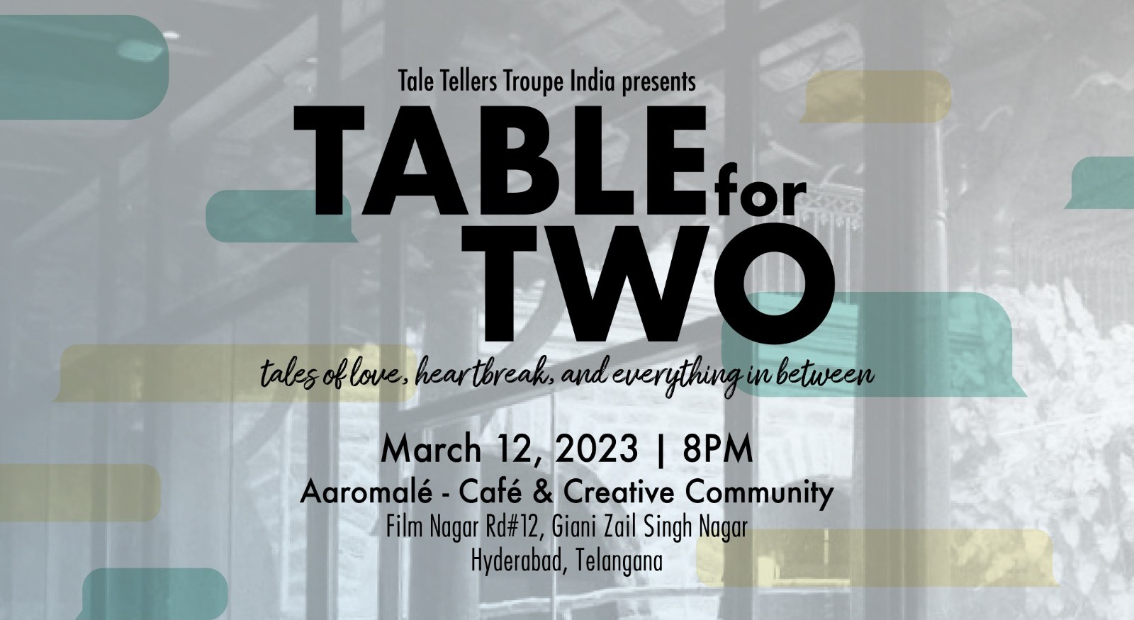 TABLE for TWO by Tale tellers troupe India