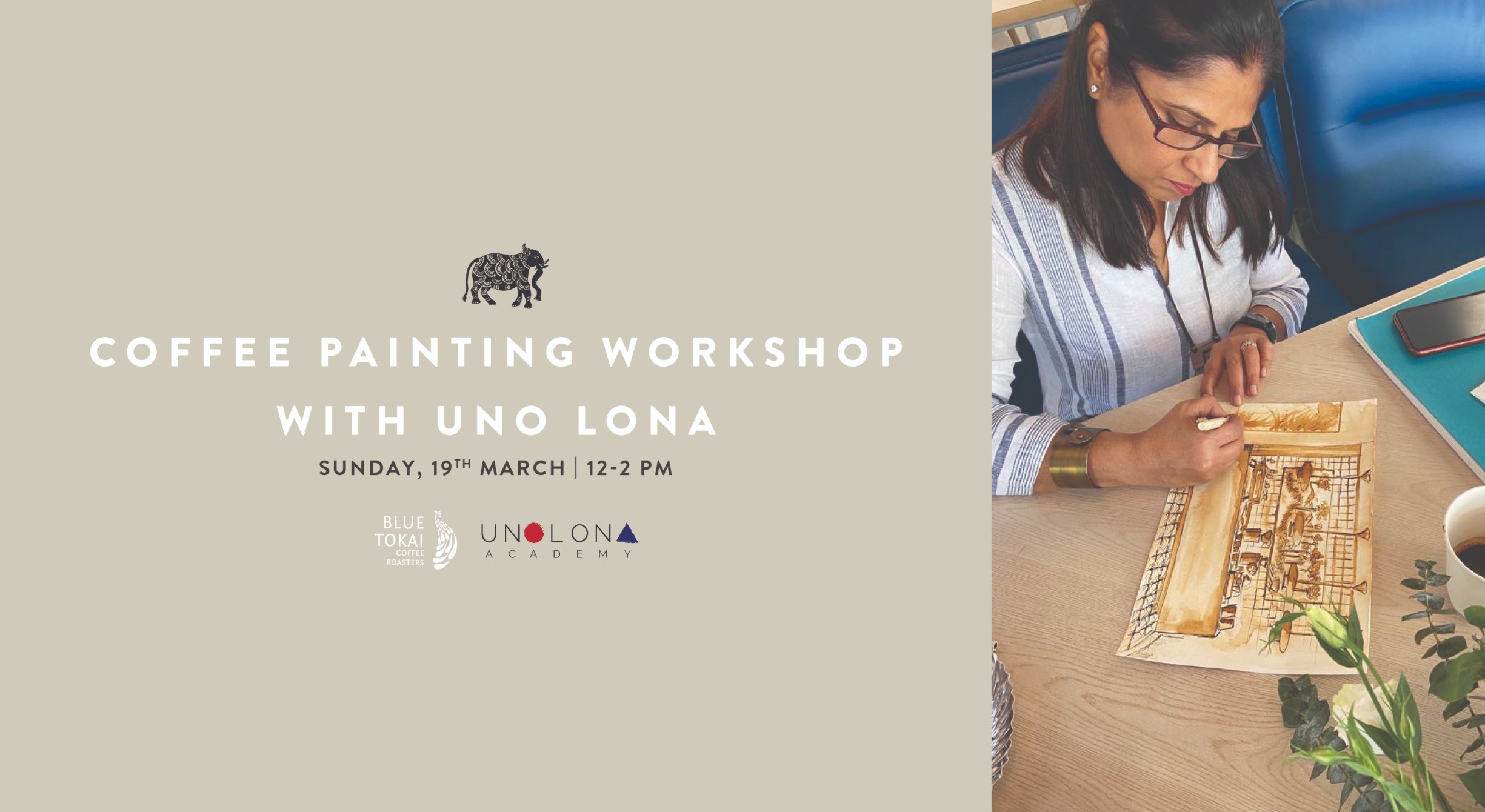 Coffee Painting Workshop With Uno Lona coffee-painting-workshop-with-uno-lona