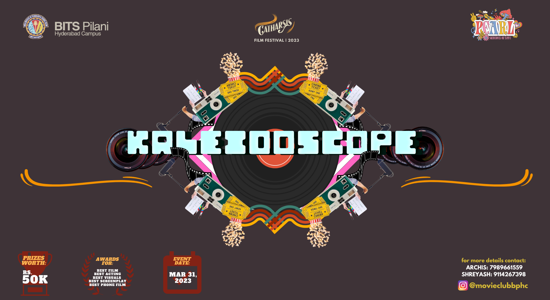 Kaleidoscope Short film Competition (Prize Money 50K)