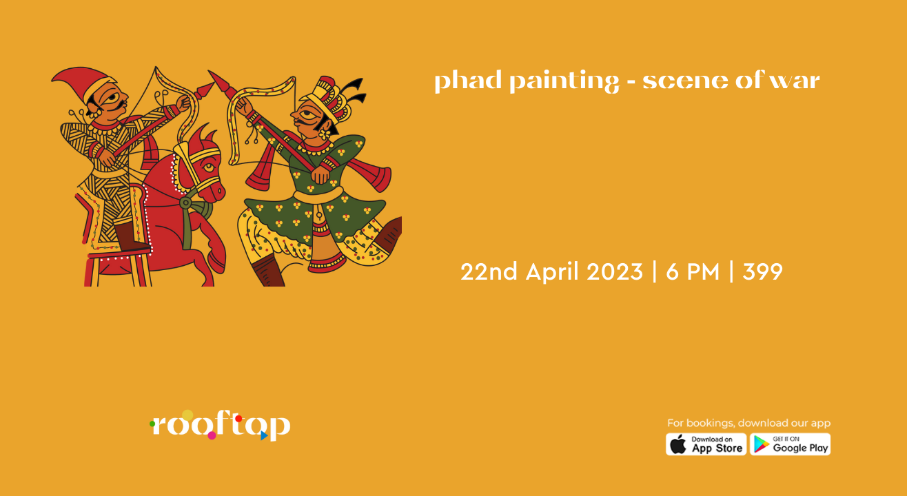 Phad Painting A scene of war