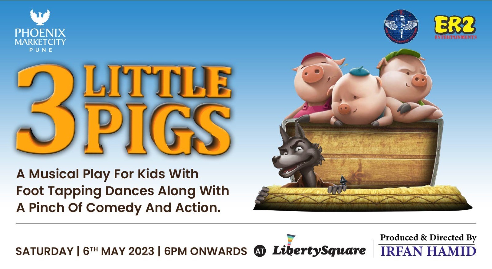3 LITTLE PIGS SUMMER MUSICAL THEATRE FOR KIDS