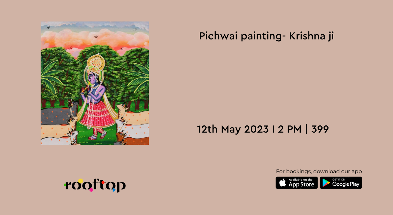 Pichwai Painting - Krishna Ji