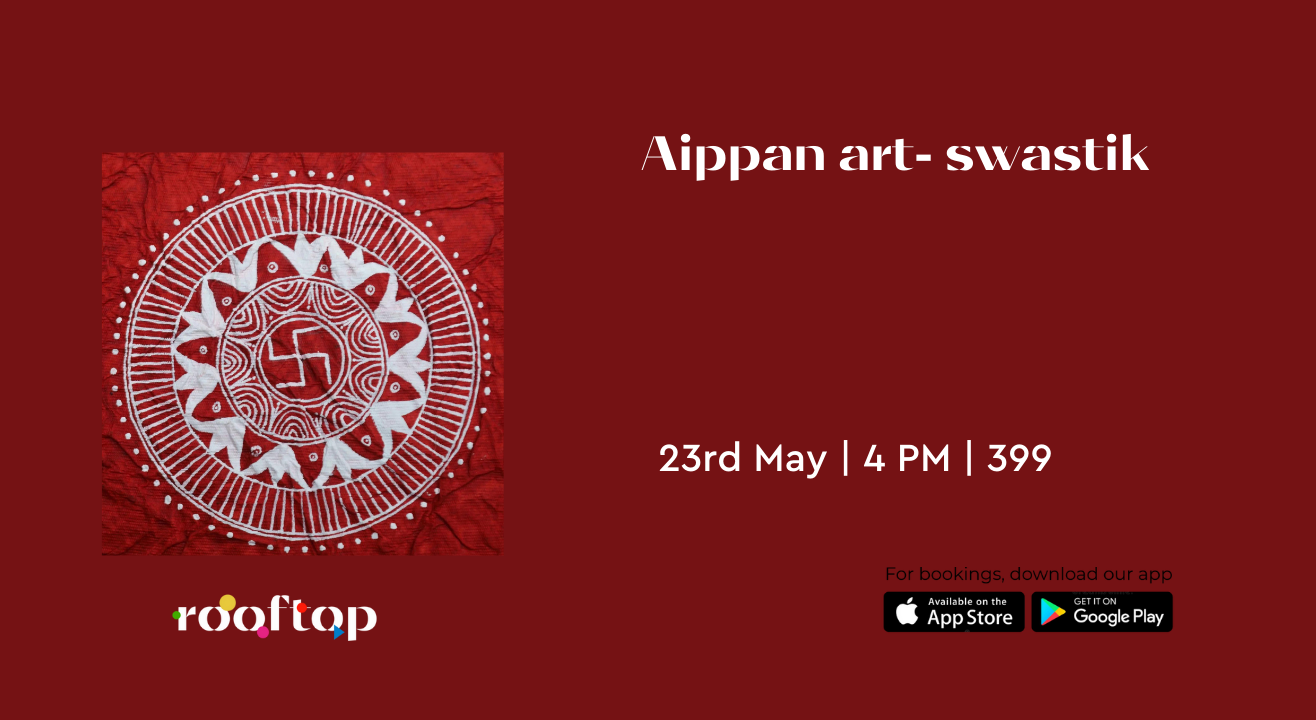 Aippan Painting - Swastik