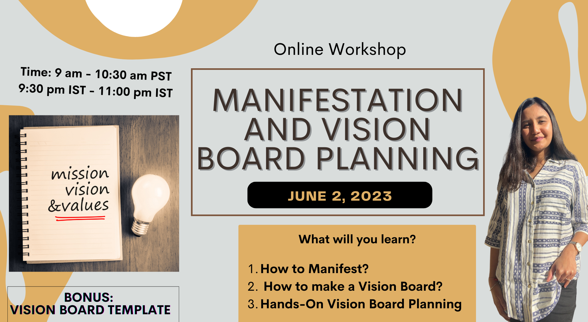 Manifestation And Vision Board Planning