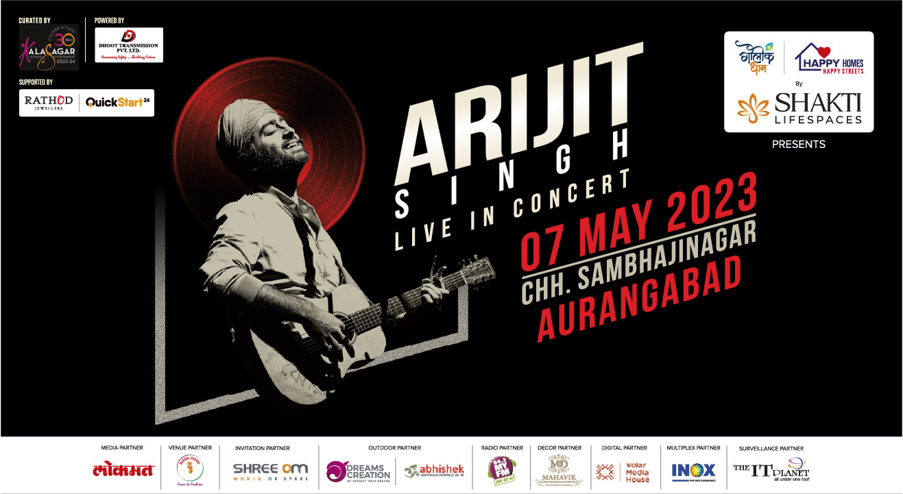 Arijit Singh Live in Concert at Chh. Sambhajinagar (Aurangabad)