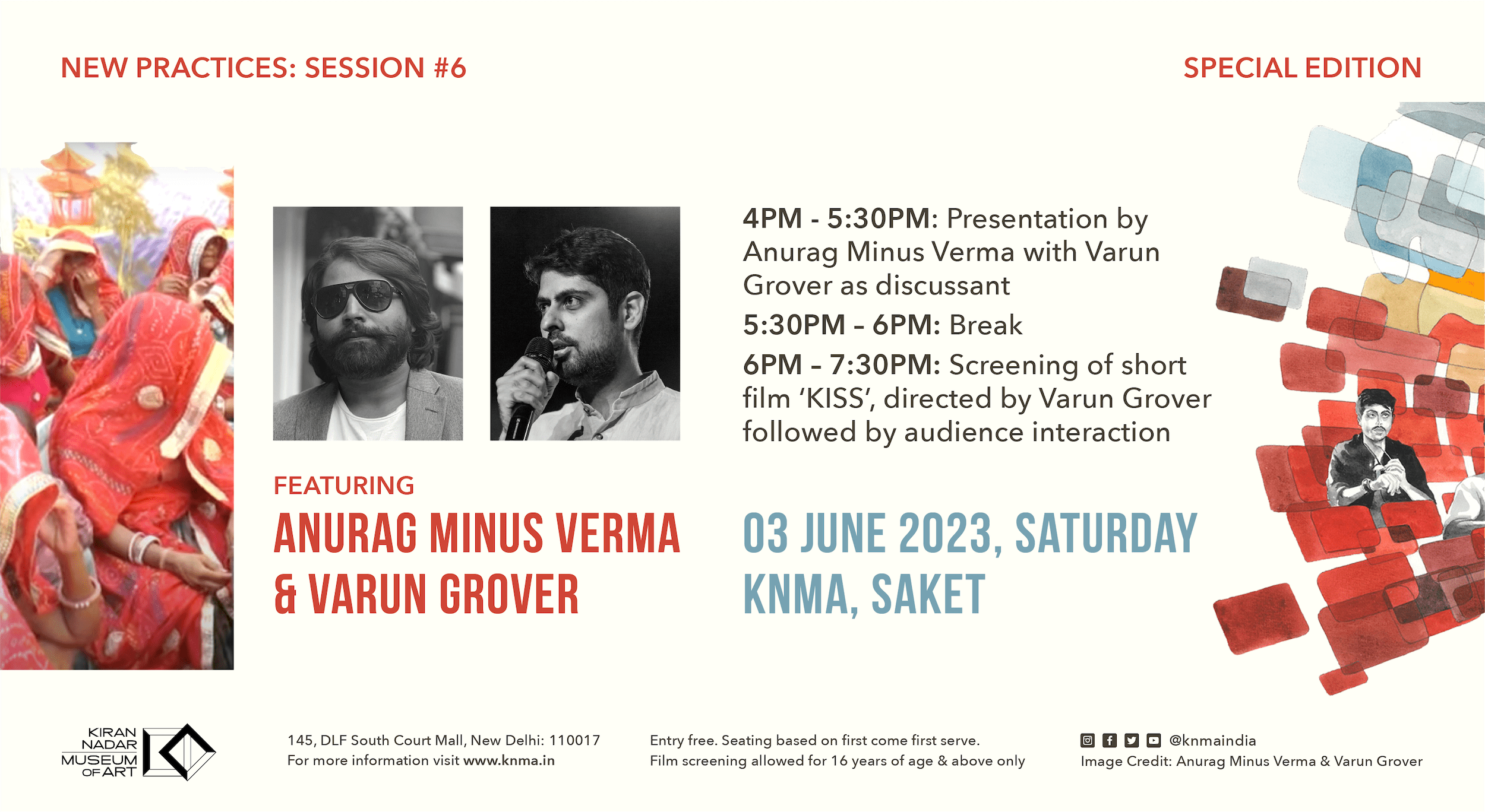 New practices session 6 Varun Grover and Anurag Minus Verma