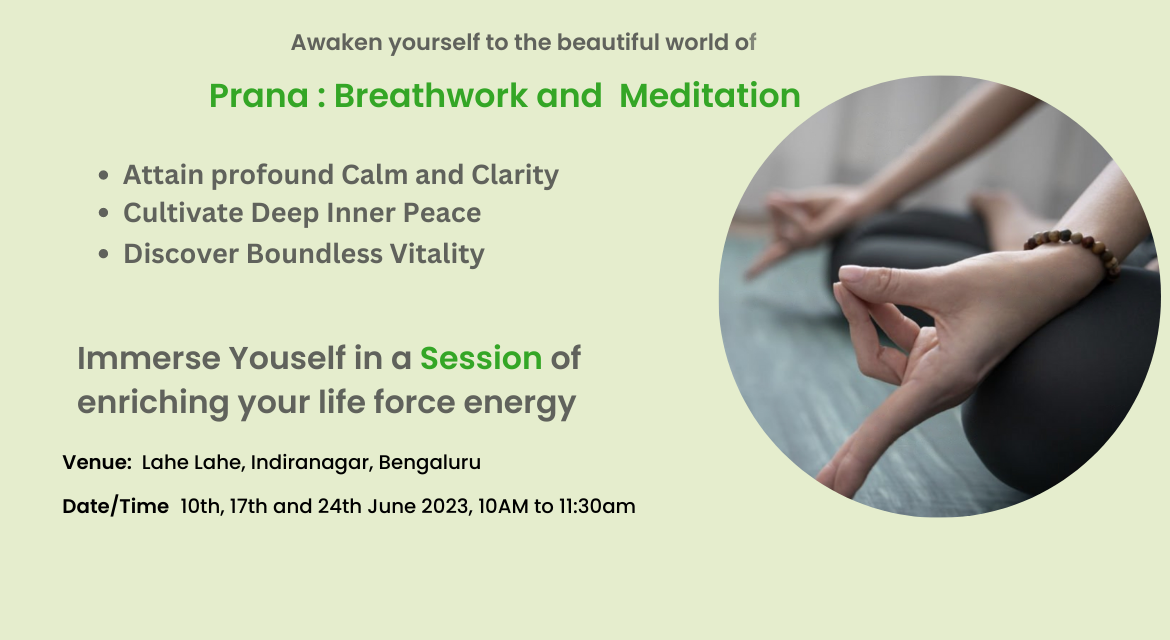 Prana: Breathwork and Meditation