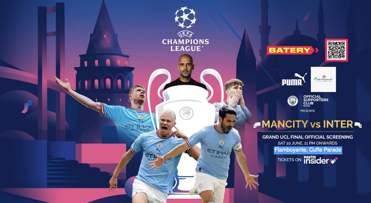 Champions league store final big screen