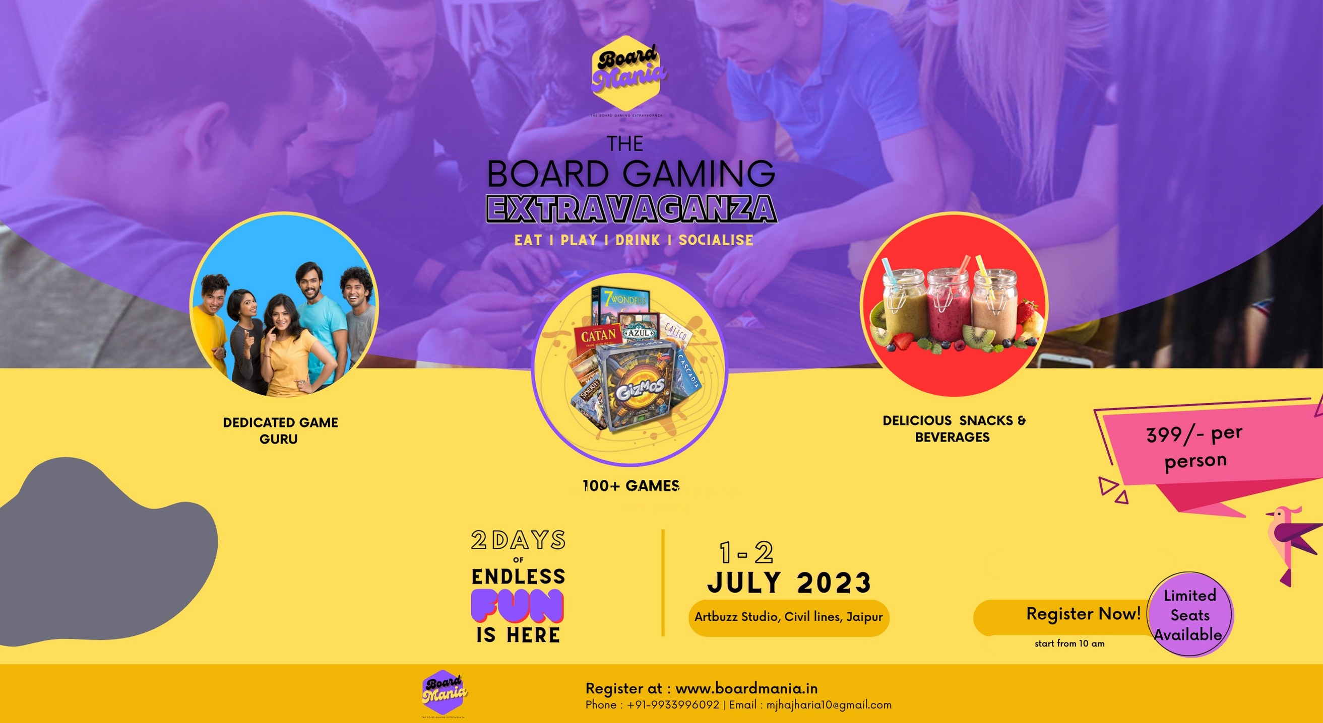 BoardMania The Board Game Social