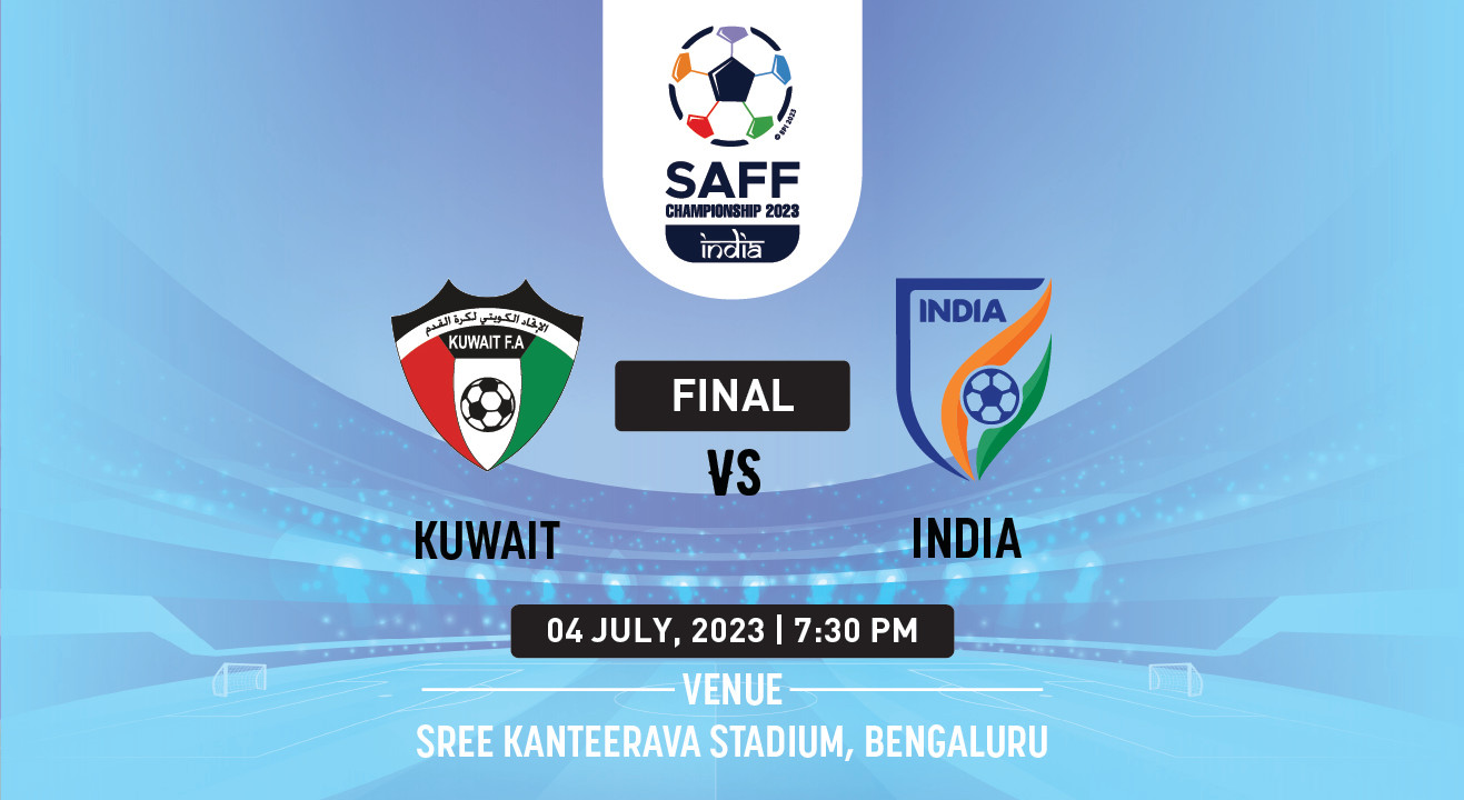 SAFF Championship FINAL Football Event in Bengaluru