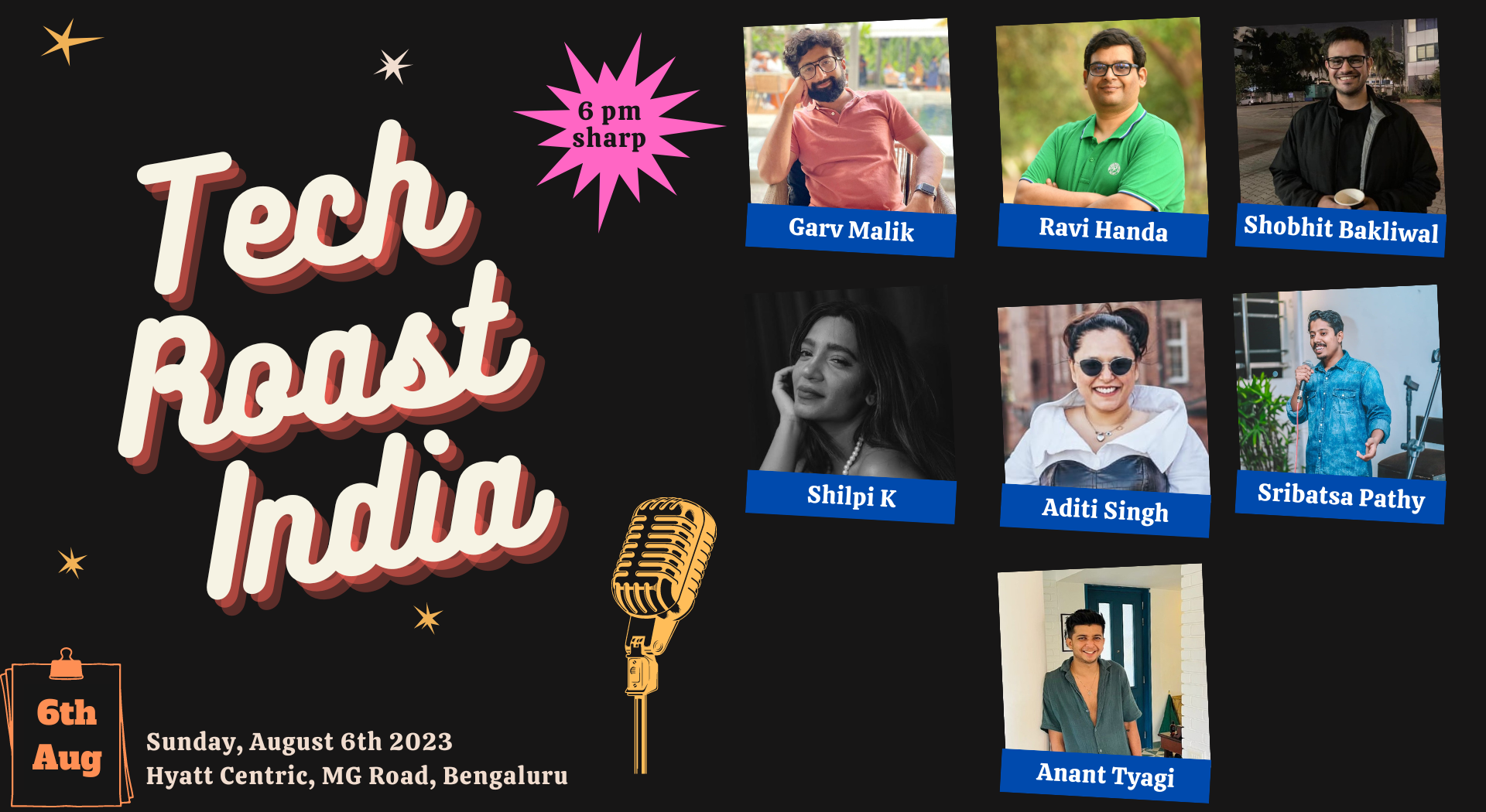 Roast of tech S3 Bengaluru
