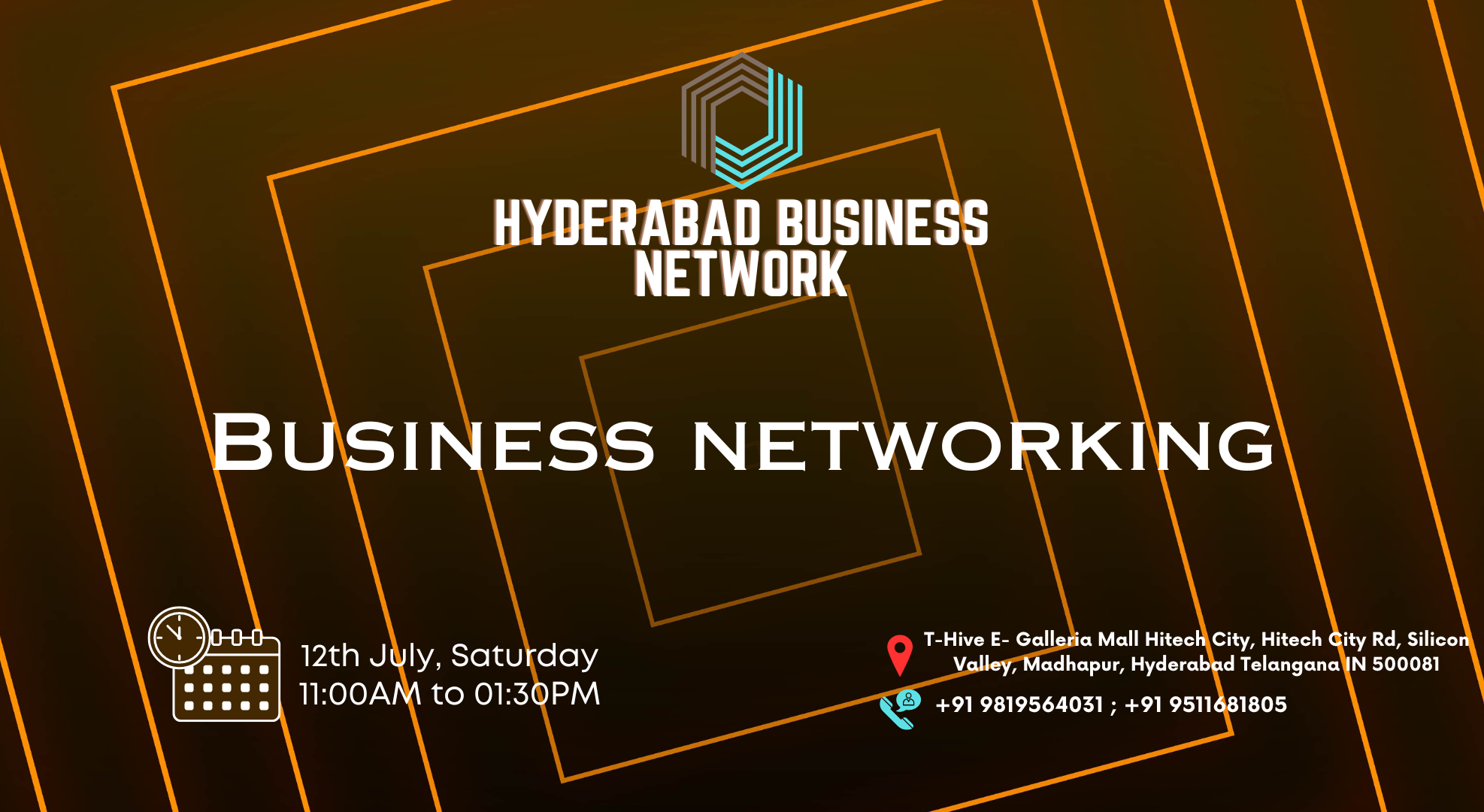 HYDERABAD BUSINESS NETWORK BUSINESS NETWORKING