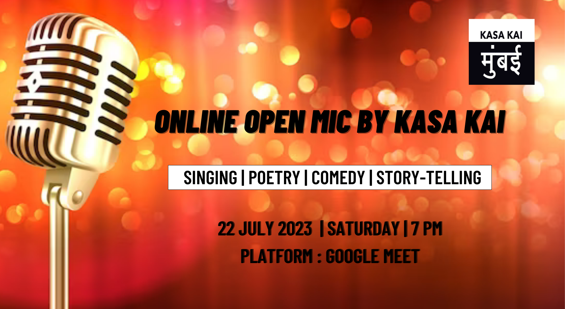 Online Open Mic By Kasa Kai Mumbai