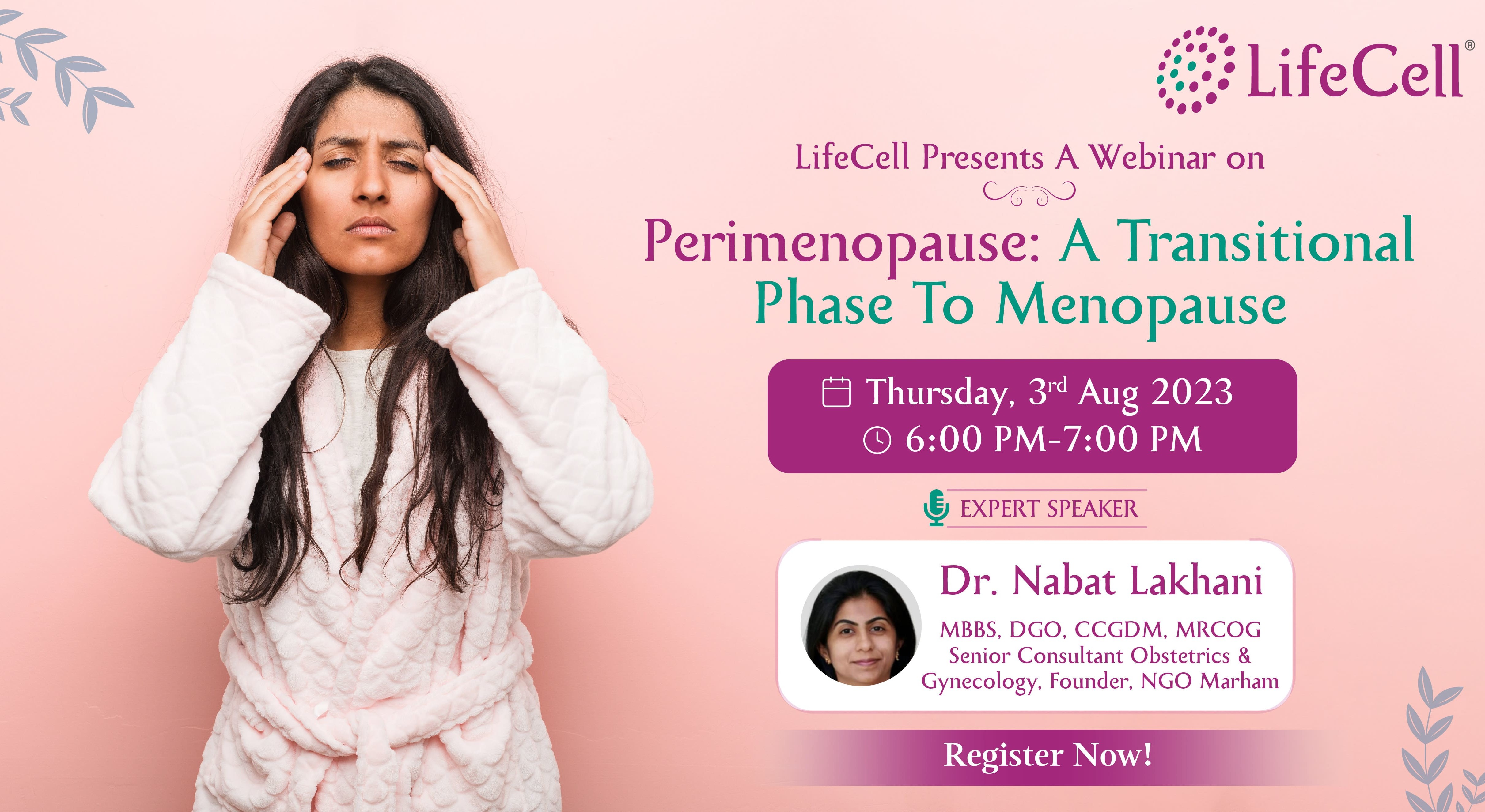 Perimenopause A Transitional Phase To Menopause