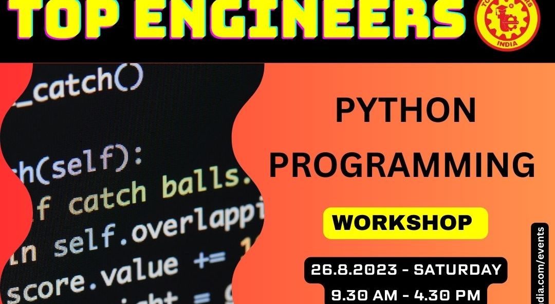 PYTHON PROGRAMMING WORKSHOP