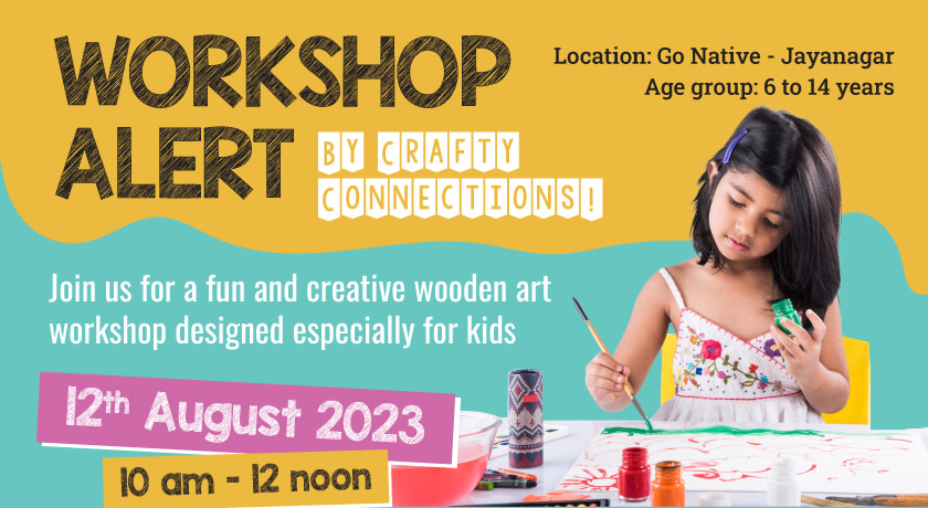 Wooden Art Workshop For Kids