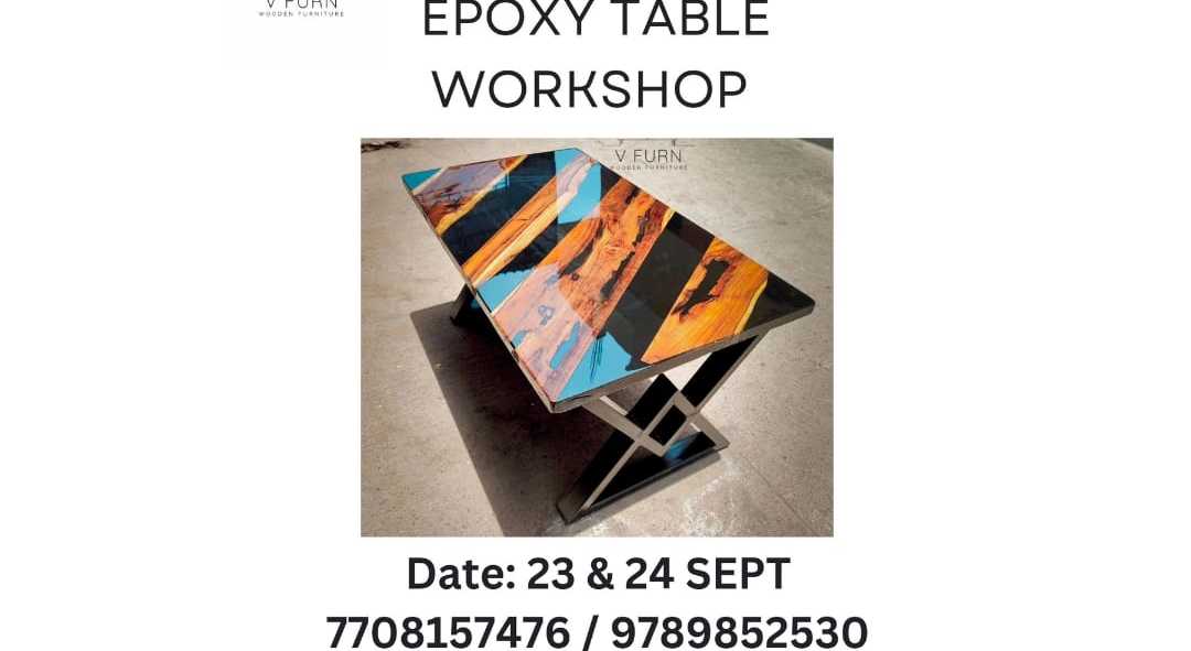 Epoxy Table Making