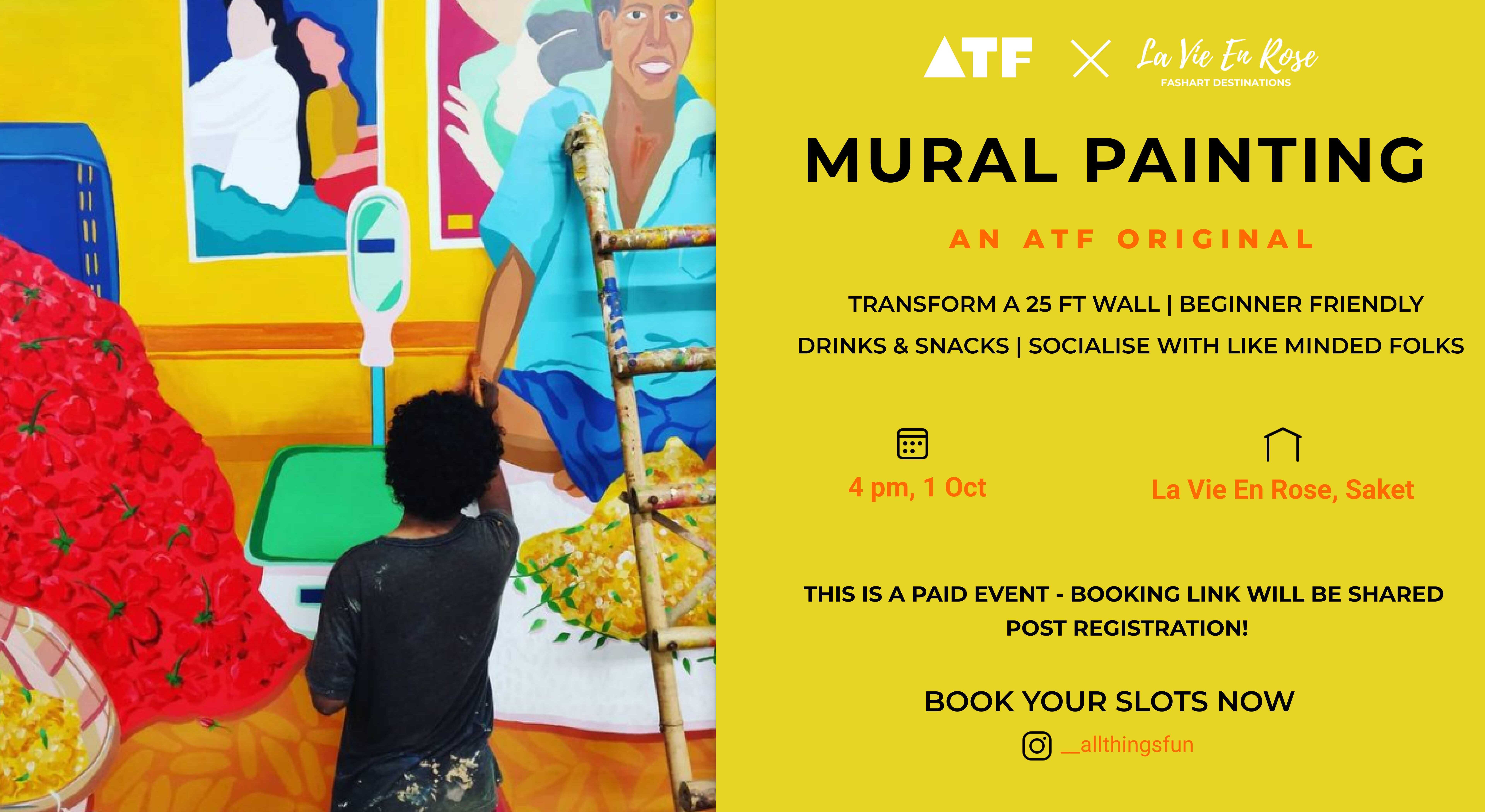 Mural Painting Wall Art Experience