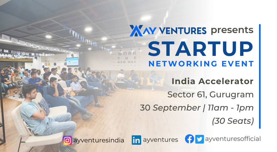 Startup Networking Event by AY Ventures