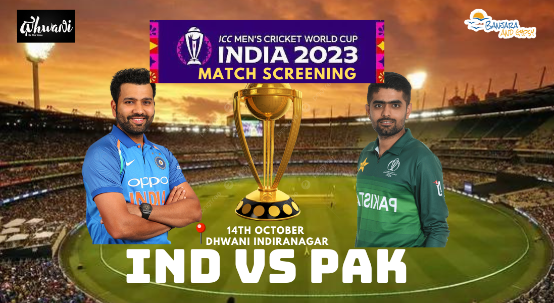 World Cup Cricket Match Screening India vs. Pakistan