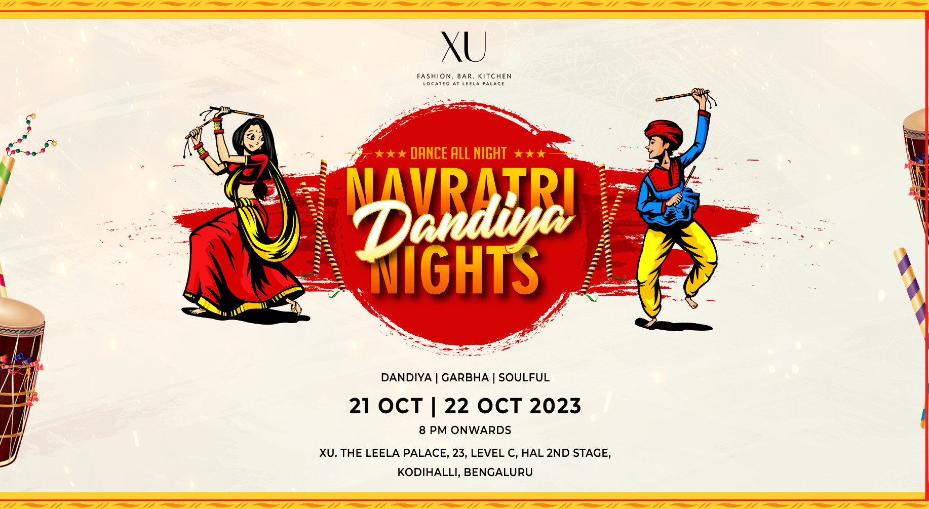 Navratri Dandiya Nights Dandiya 2023 Navratri 2023