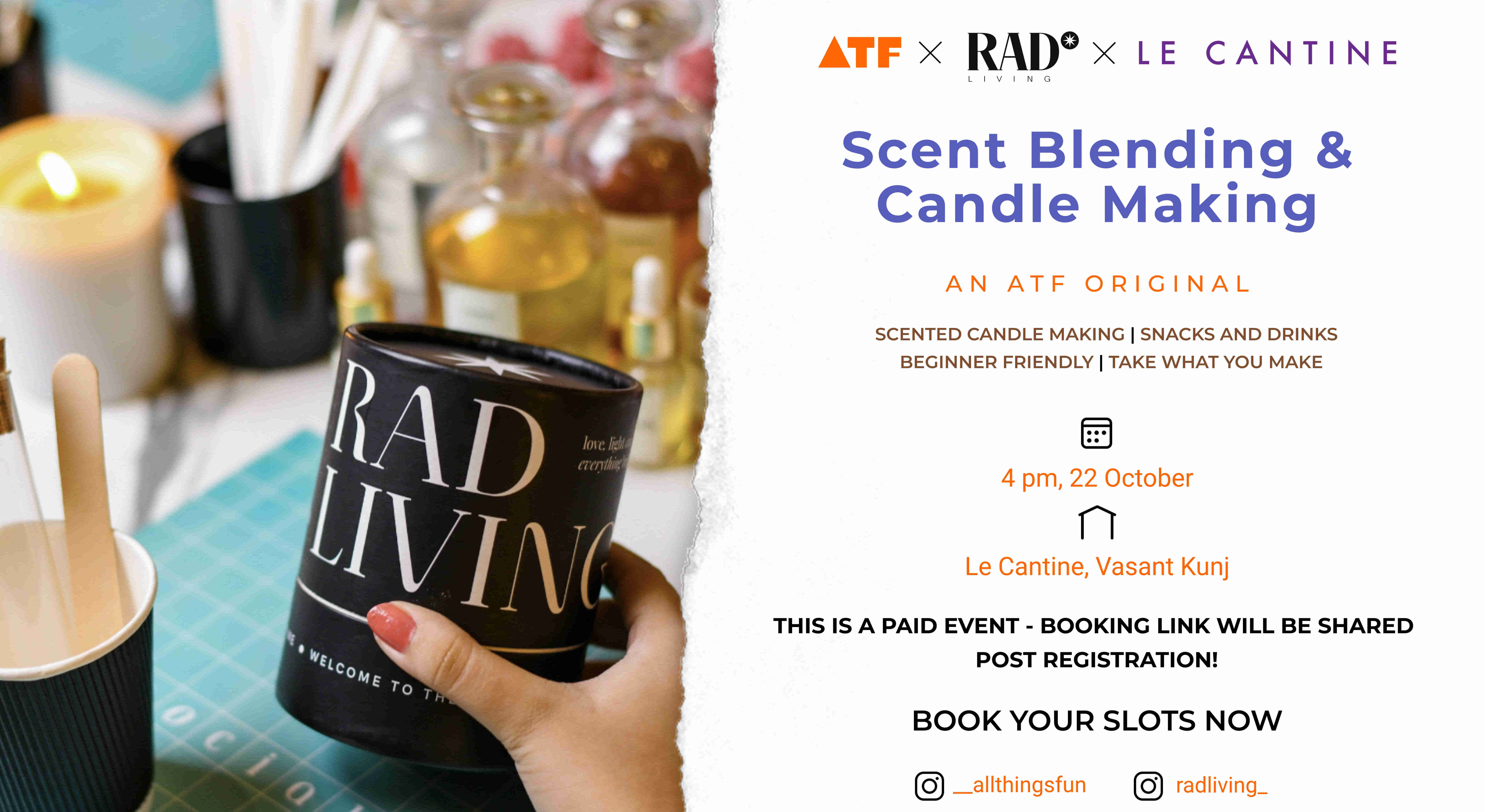 Scent Blending & Candle Making