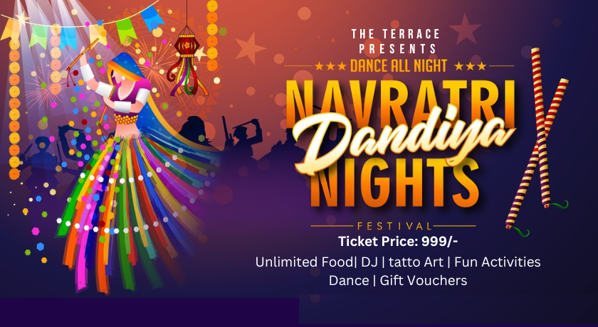 Garba Night At Biggest Rooftop In Delhi NCR