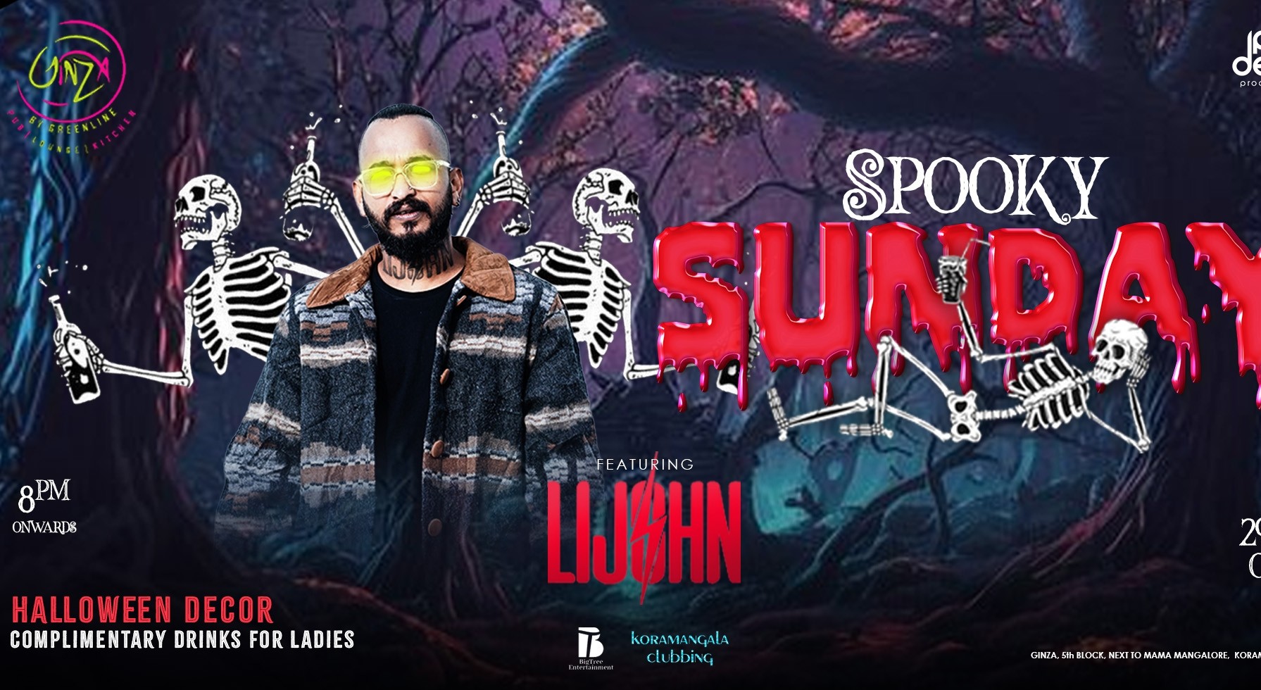 SPOOKY SUNDAY HALLOWEEN NIGHT