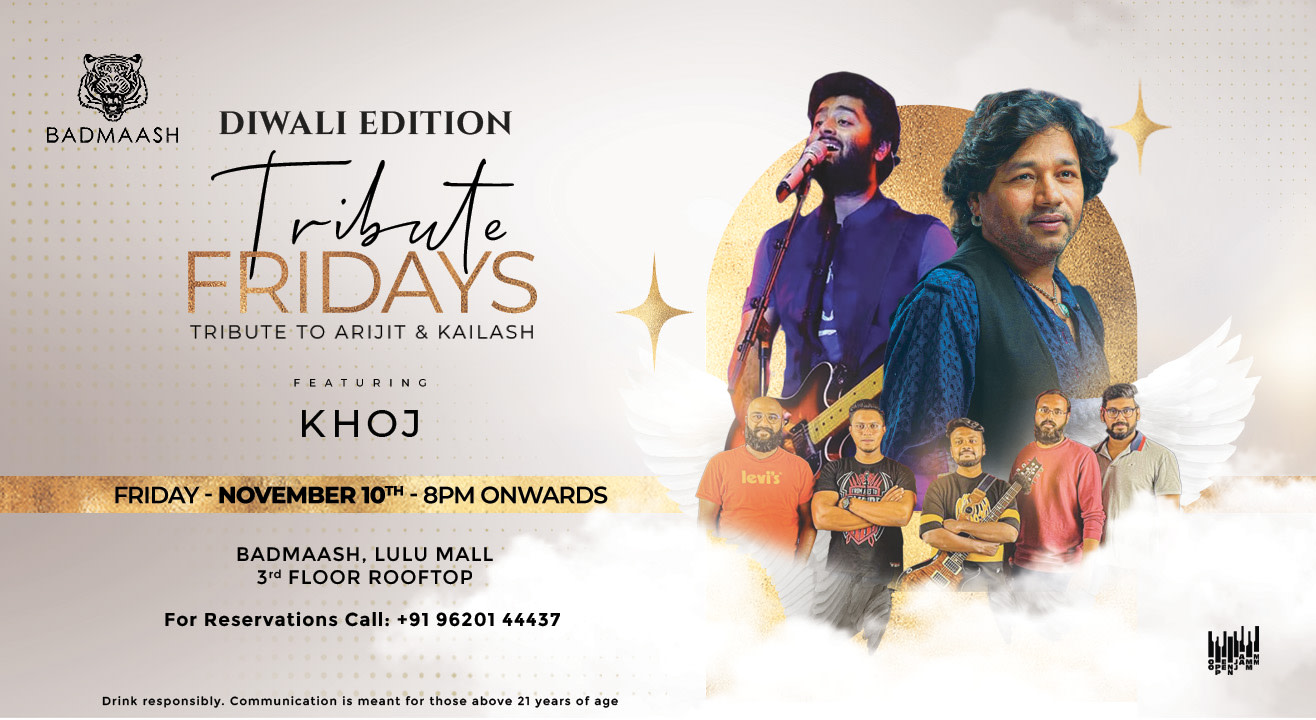 Tribute Fridays - Tribute to Arijit & Kailash | Diwali Edition | Ft. Khoj