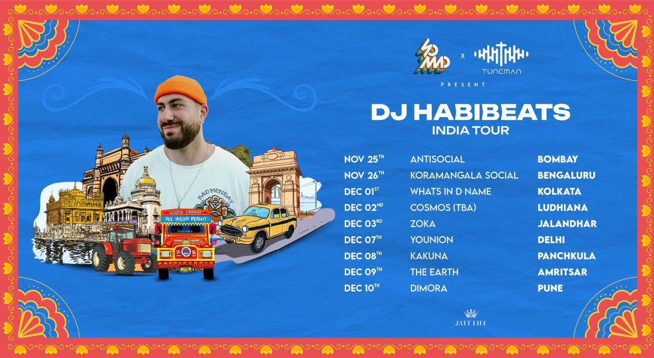 Social Select Sundaze X DJ Habibeats India Tour Ft. Kampai & Friends at