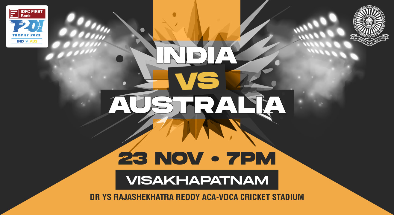 Idfc First Bank Series 1st T20i India Vs Australia Visakhapatnam