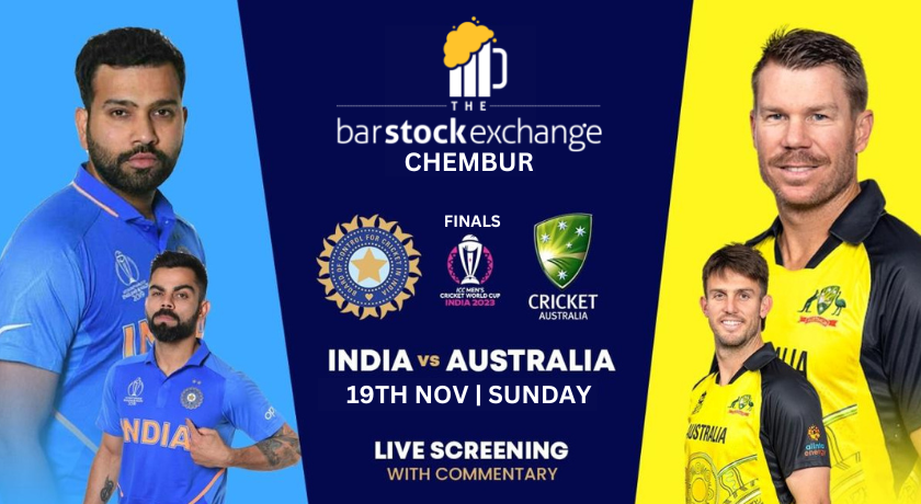 Icc Cricket World Cup Finals Ind V Aus Live Screening At Tbse Chembur 