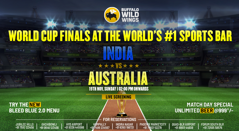 India Vs Australia | World Cup Final | Live Screening At BDUBS Jubilee ...