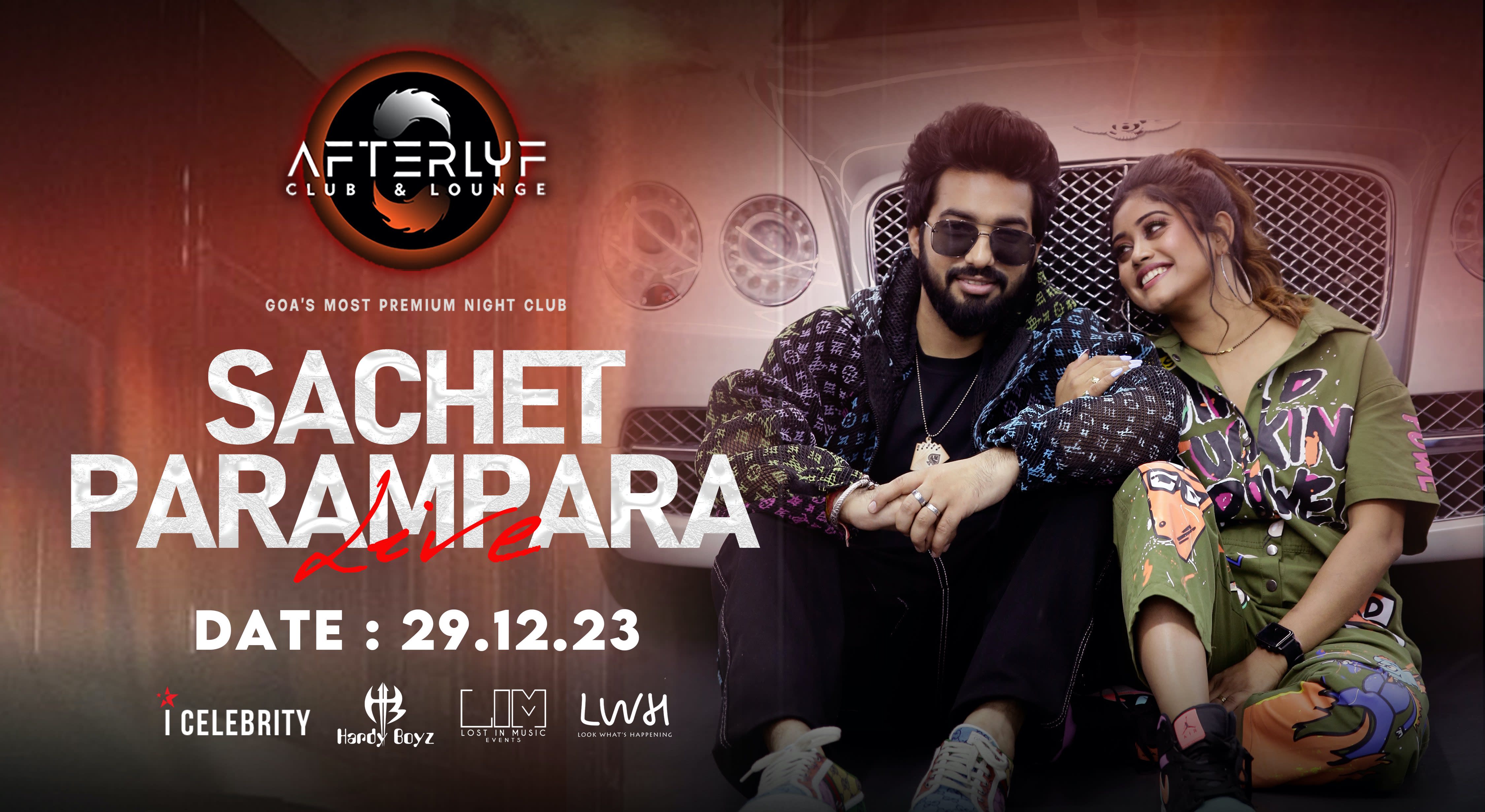 Sachet Parampara LIVE Afterlyf Club & Lounge, GOA NY 2024